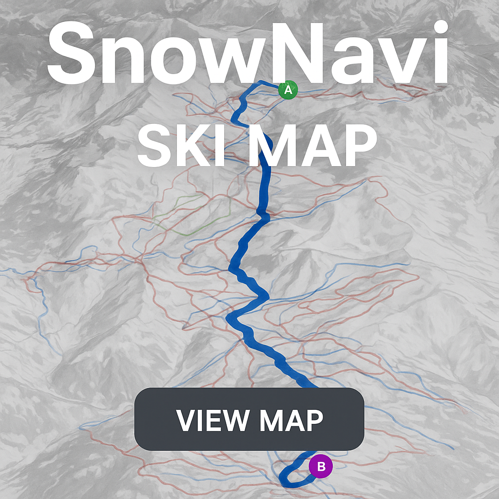 Interactive ski map preview